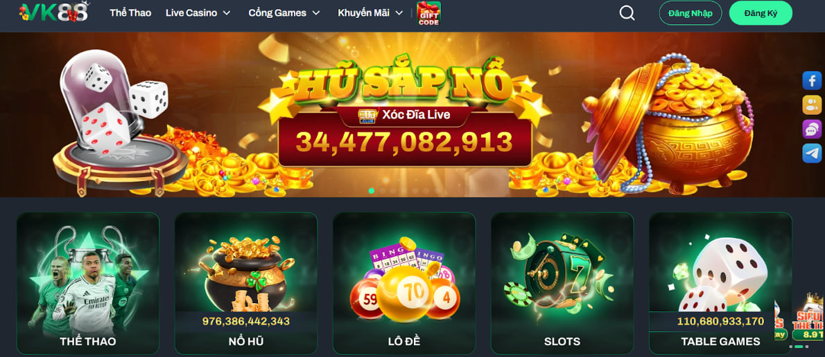 Giới thiệu VK88 với những thông tin sơ lược