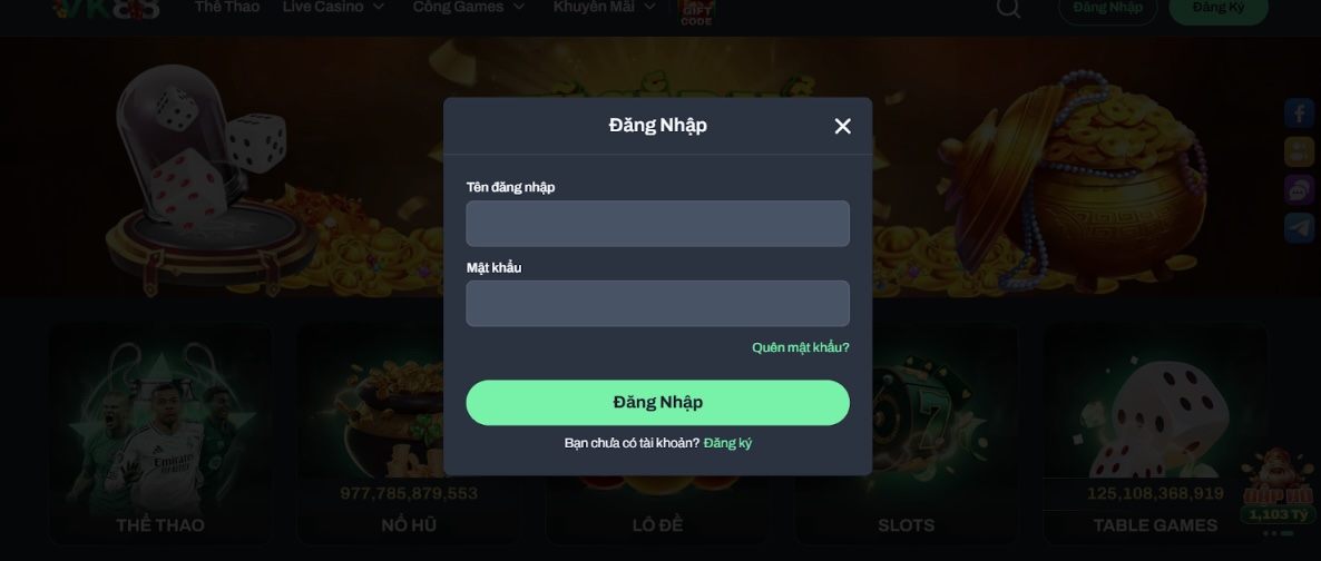 Hướng dẫn đăng nhập VK88 nhanh chóng, an toàn
